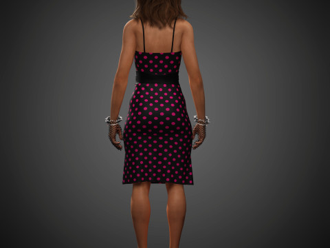 Camila Mendes Character Model 3D