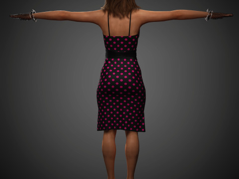 Camila Mendes Character Model 3D