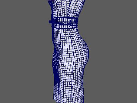 Camila Mendes Character Model 3D