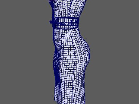 Camila Mendes Character 3D Model