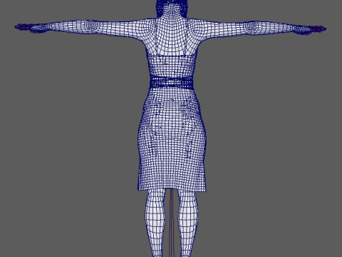 India Amarteifio Character 3D Модель