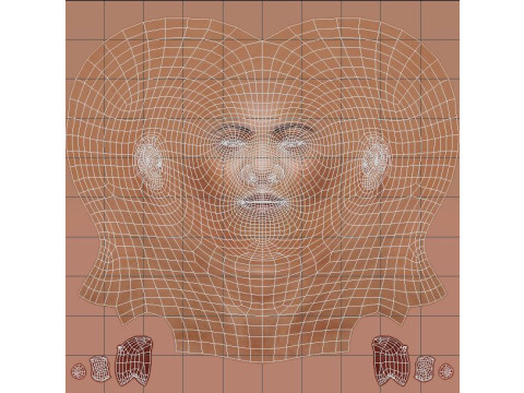 India Amarteifio Character 3D Модель