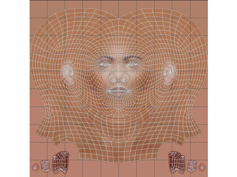 India Amarteifio Character 3D Model