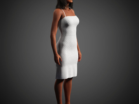 Simone Ashley Character 3D-Modell