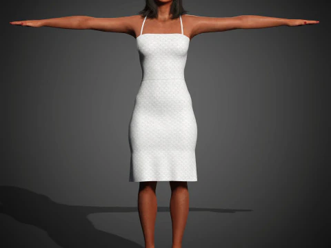 Simone Ashley Character 3D Model