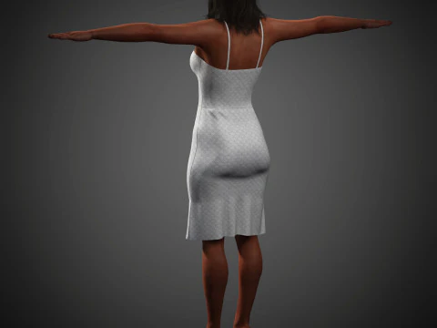 Simone Ashley Character 3D Model
