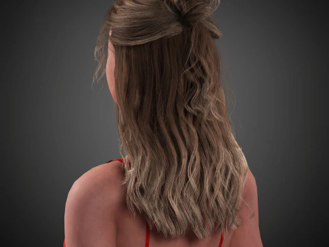 Gwendoline Christie Character 3D Model