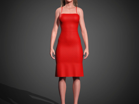 Gwendoline Christie Character Modèle 3D