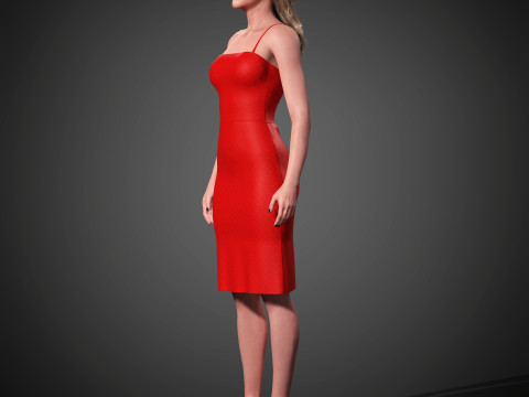 Gwendoline Christie Character Modèle 3D