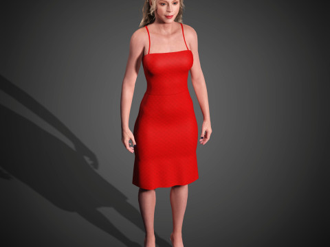 Gwendoline Christie Character Modèle 3D