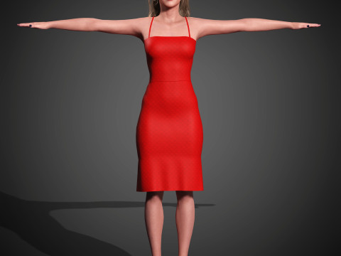 Gwendoline Christie Character Modèle 3D