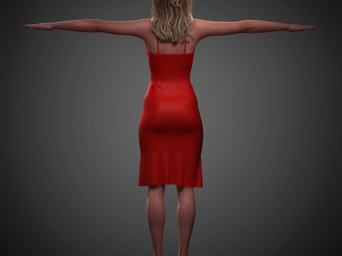 Gwendoline Christie Character Modèle 3D
