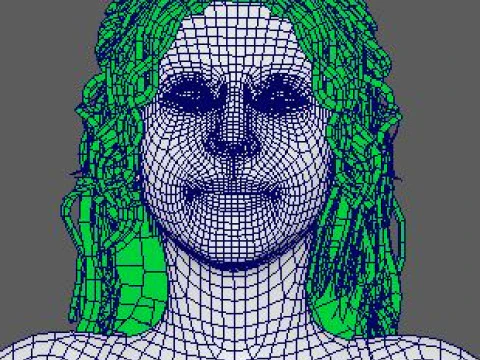 Gwendoline Christie Character 3D Model