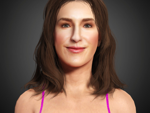 Kathryn Hahn Character 3D मॉडल