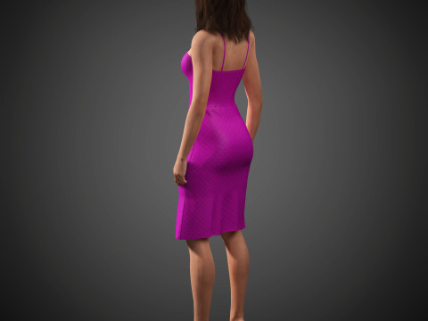 Kathryn Hahn Character Model 3D