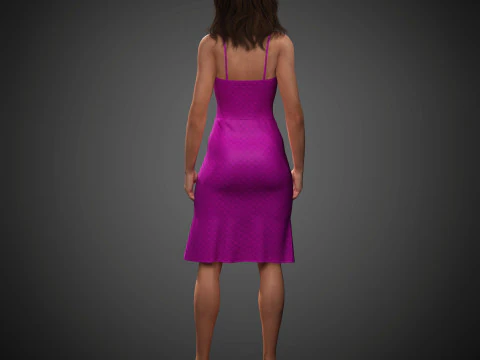 Kathryn Hahn Character 3D Model