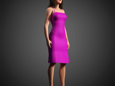 Kathryn Hahn Character Model 3D