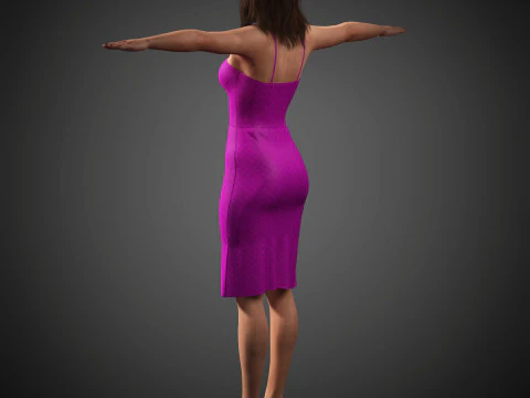 Kathryn Hahn Character 3D Model