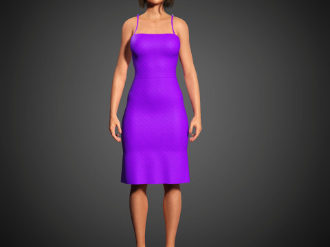 Dafne Keen Character 3D मॉडल