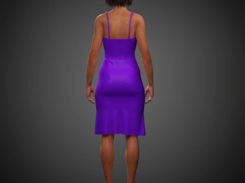 Dafne Keen Character 3D Model