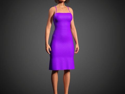 Dafne Keen Character 3D मॉडल