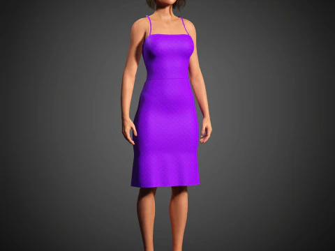 Dafne Keen Character 3D Model