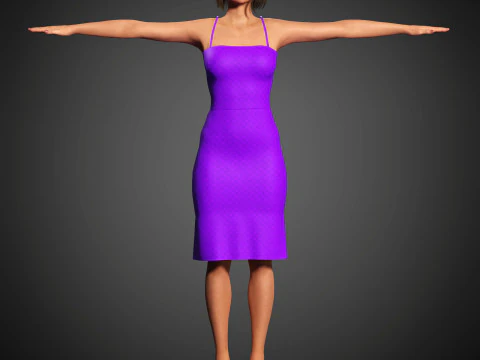 Dafne Keen Character 3D Model