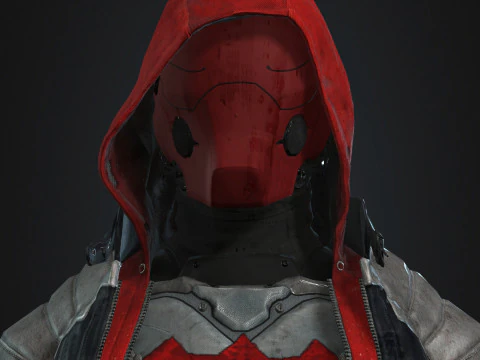 Personaje de Capucha Roja Modelo 3D