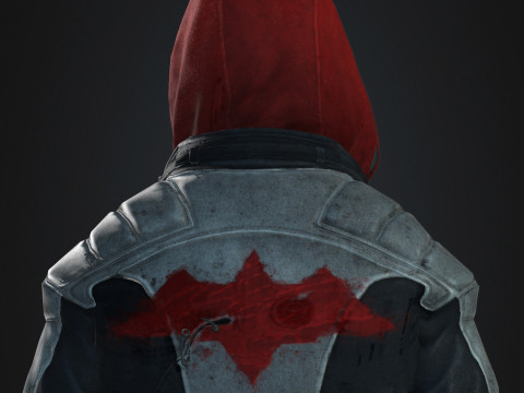 Red Hood Character Model 3D