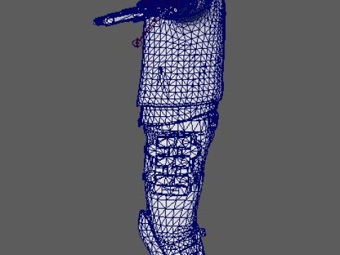 Red Hood Character Model 3D