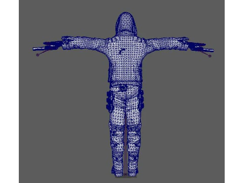 Red Hood Character 3D Model