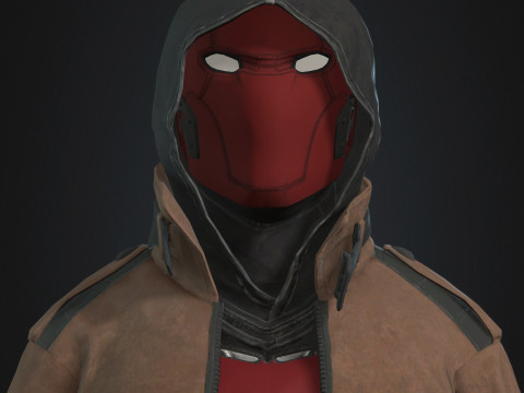 Red Hood Character 3D 模型