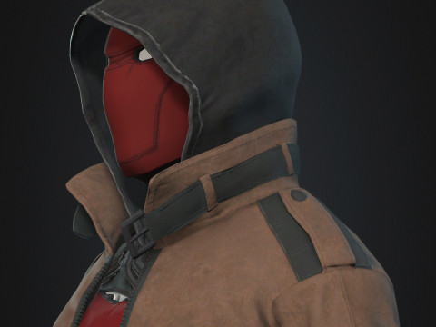 Red Hood Character 3D 模型