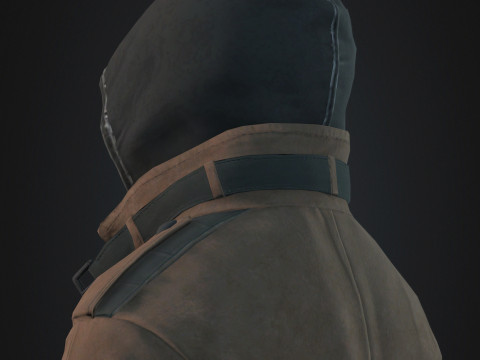 Red Hood Character 3D 模型