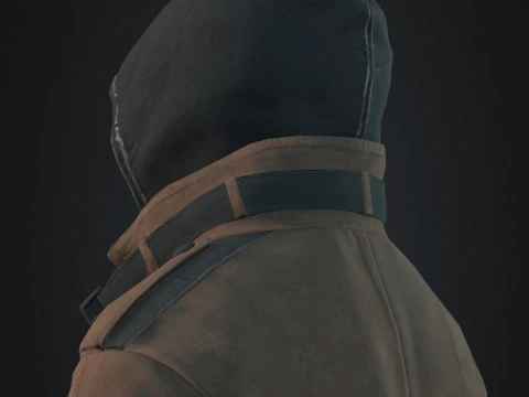 Red Hood Character 3D Model