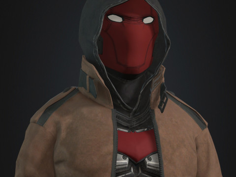 Red Hood Character 3D 模型