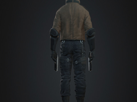 Red Hood Character 3D 模型