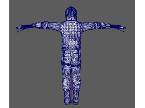 Red Hood Character 3D 模型