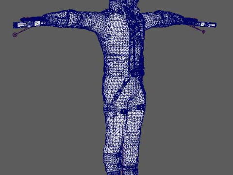 Red Hood Character 3D Model