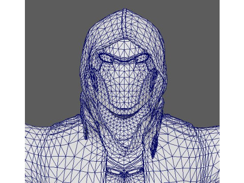 Red Hood Character 3D 模型