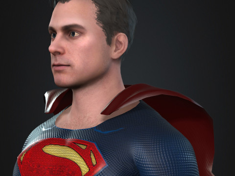 Superman Character Modèle 3D