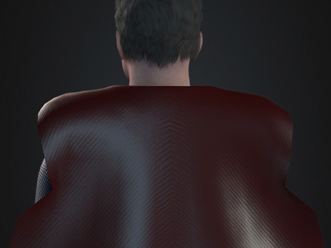 Superman Character Modèle 3D