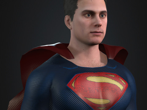 Superman Character Modèle 3D