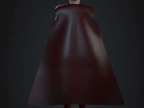 Superman Character Modèle 3D