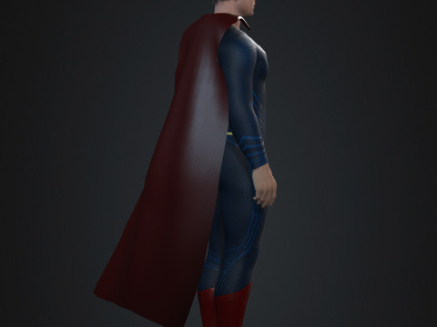 Superman Character Modèle 3D