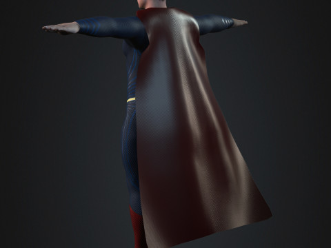 Superman Character Modèle 3D
