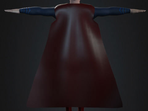 Superman Character Modèle 3D