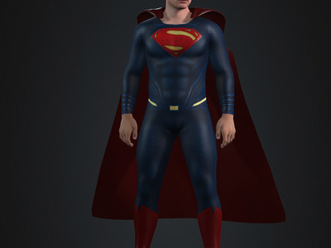 Superman Character Modèle 3D