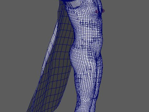 Superman Character Modèle 3D