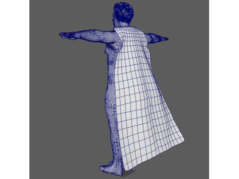 Superman Character Modèle 3D